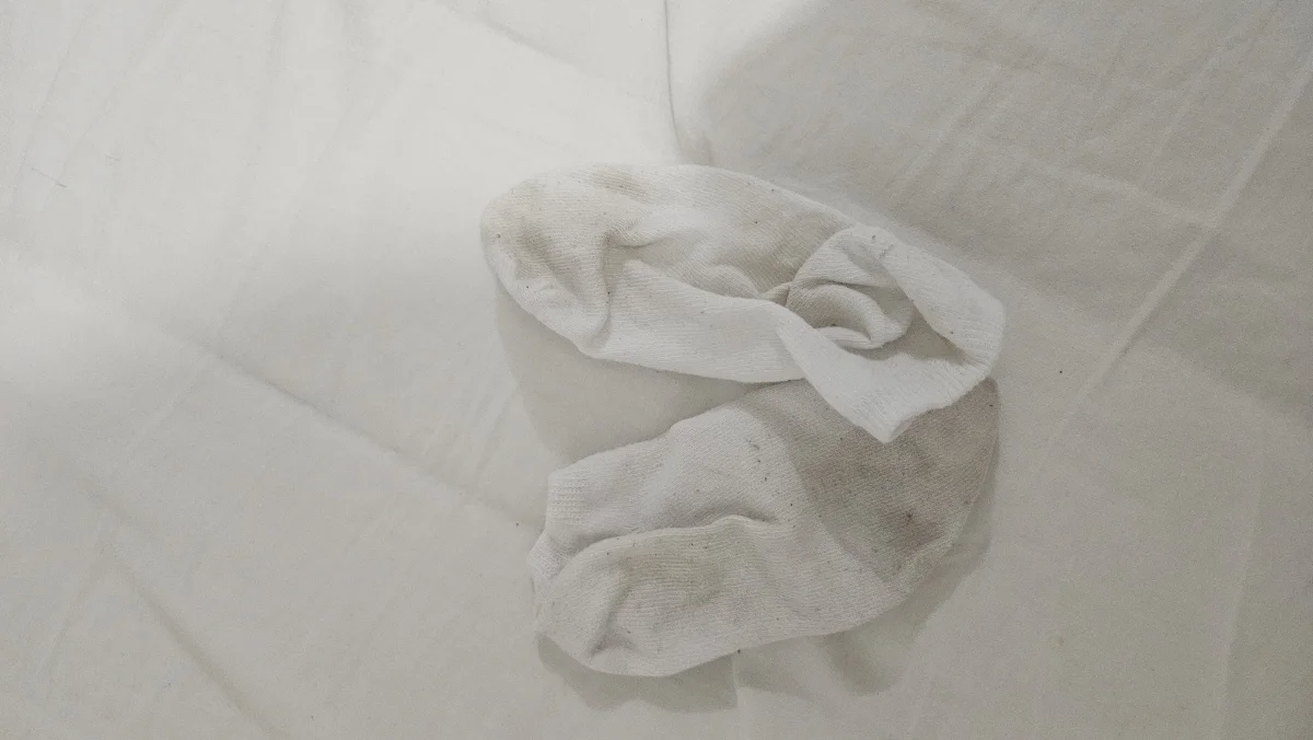 Chaussettes en coton Blanc – chaussettes portée à vendre par Esprit Libre